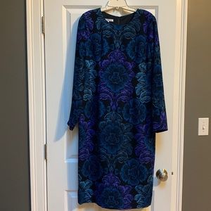 Maggy London floral paisley shift dress, perfect condition